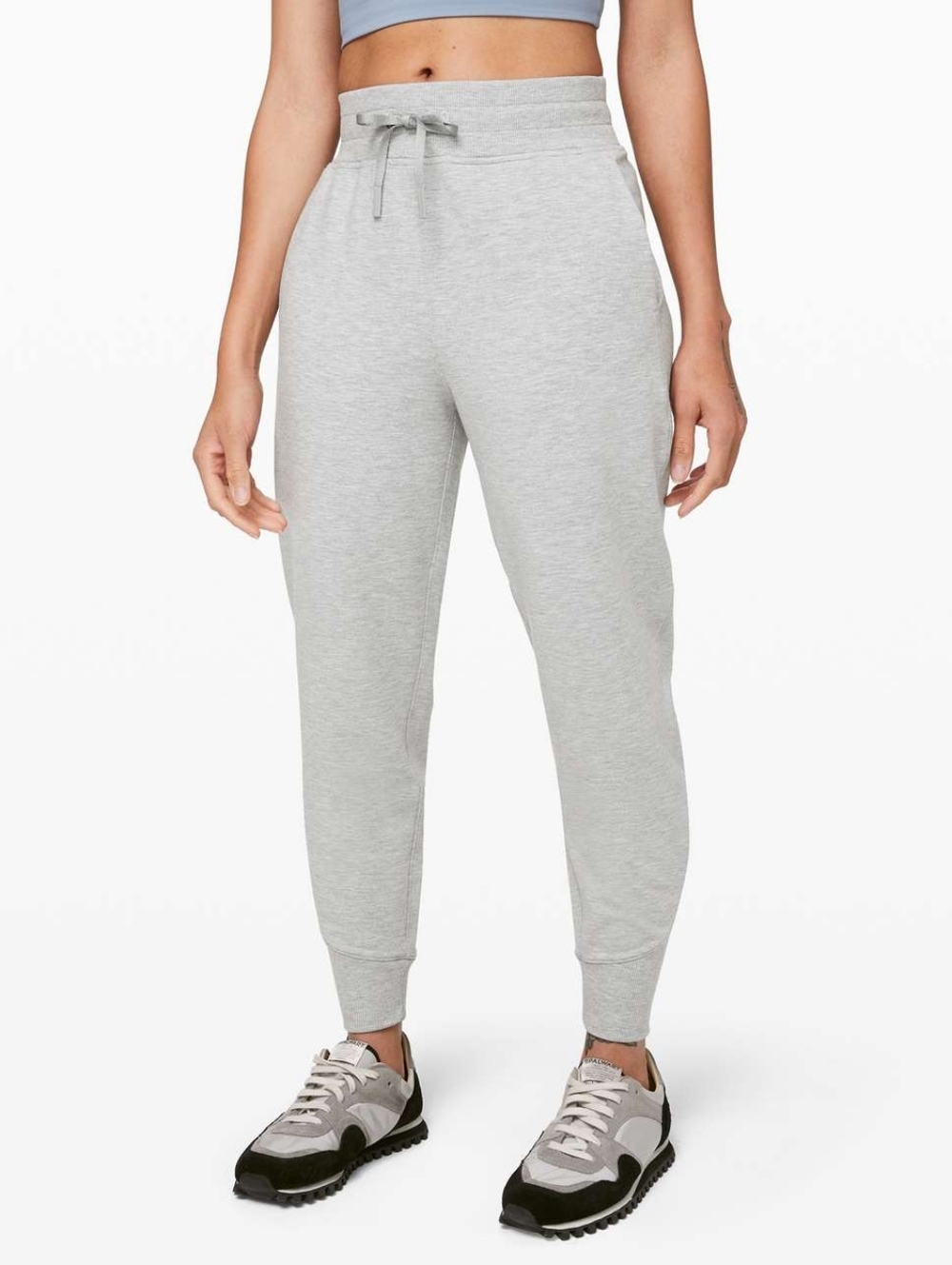 Lululemon Scuba High-Rise Jogger Fleece 28" - Heathered Core Ultra Light Grey 4